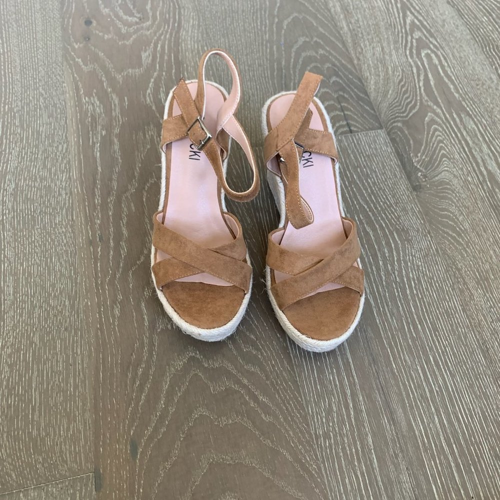 Vicki Vicki platform wedge sandals
